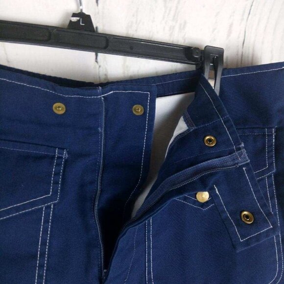 Woolf Brothers Women's Blue Shorts Size 36x5 - Picture 3 of 5